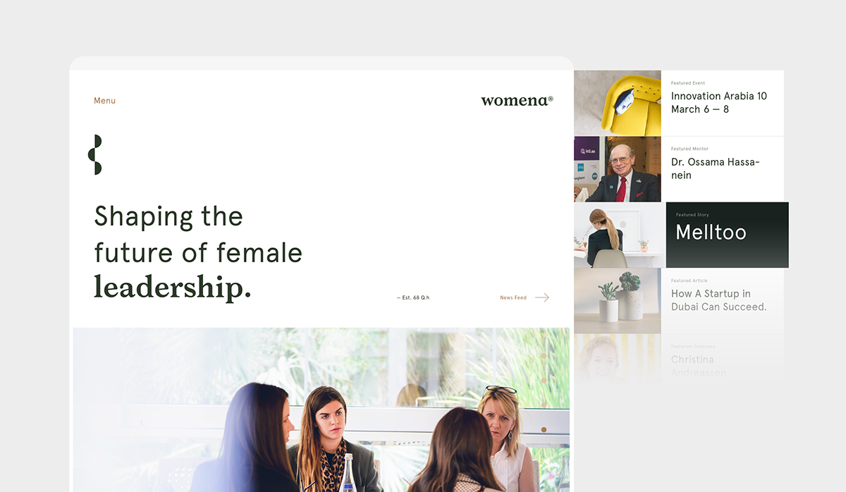 Womena生态系统平台公司VI设计 Womena生态系统平台公司VI设计