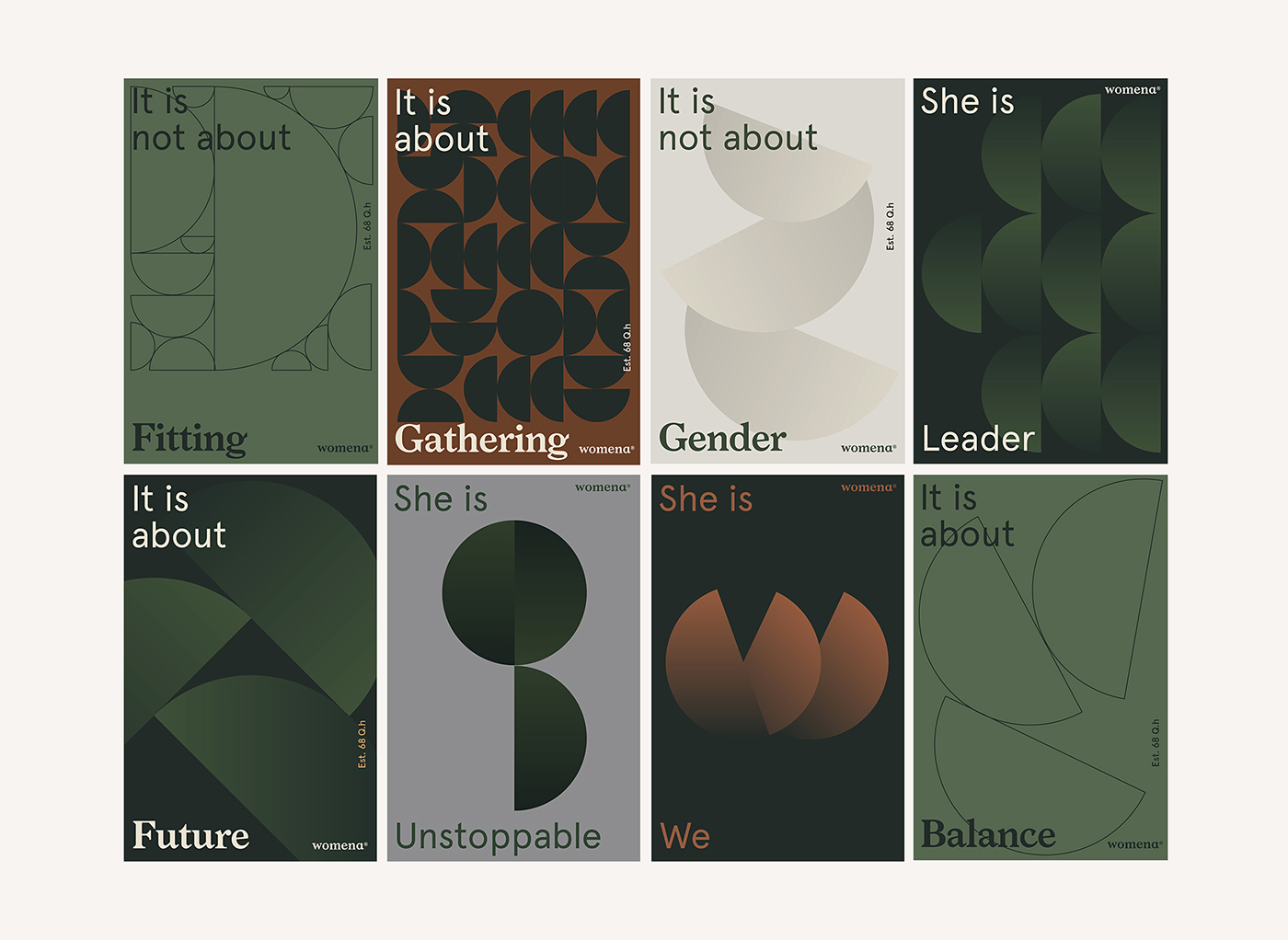 Womena公司品牌设计 Womena公司品牌设计