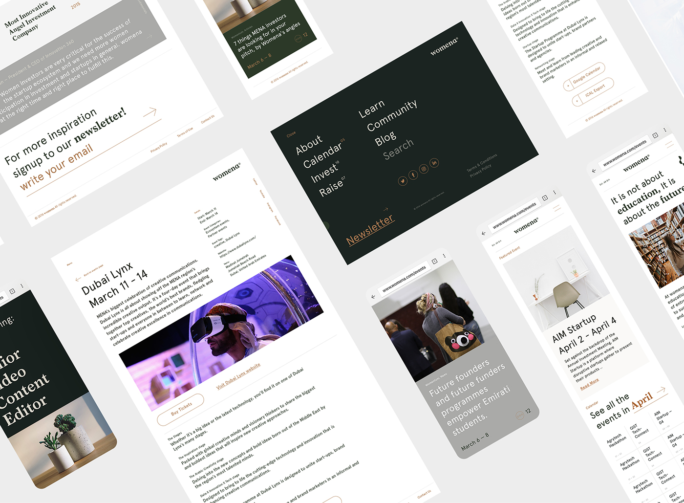 Womena生态系统平台公司VI设计 Womena生态系统平台公司VI设计