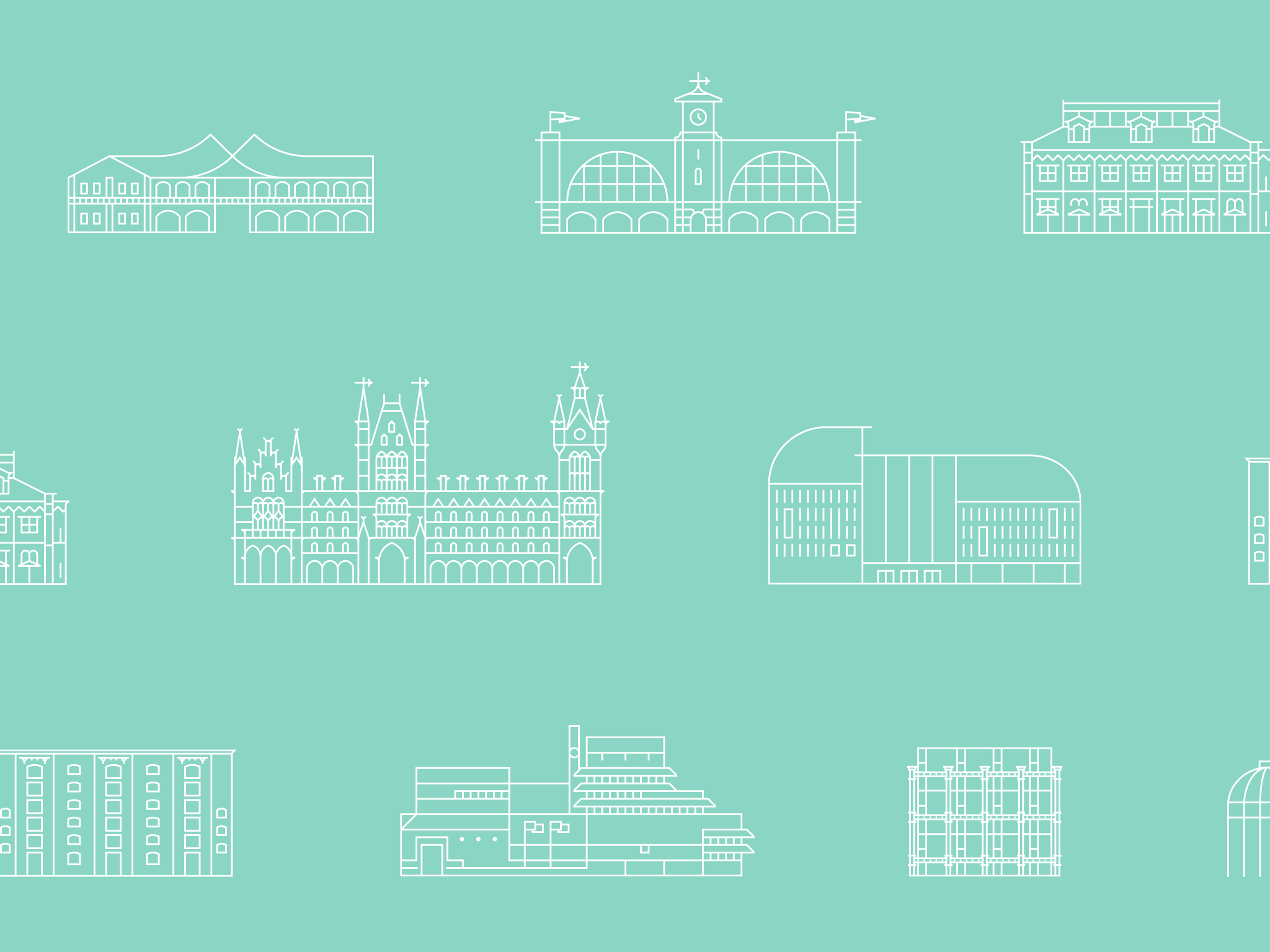 伦敦社区品牌形象设计 伦敦社区品牌形象设计