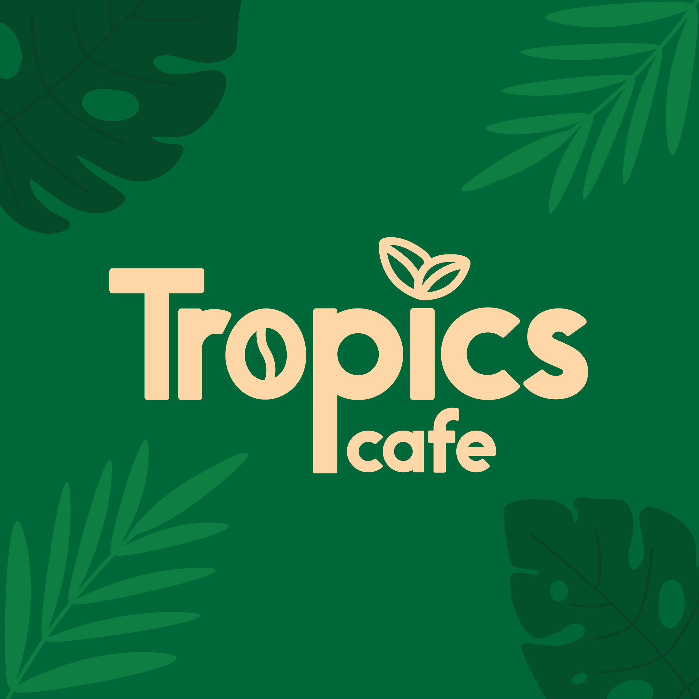Tropics cafe LOGO Tropics cafe LOGO