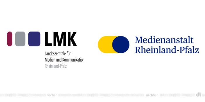 Medienanstalt Rheinland-Pfalz LOGO新旧对比(左旧右新) Medienanstalt Rheinland-Pfalz LOGO新旧对比(左旧右新)